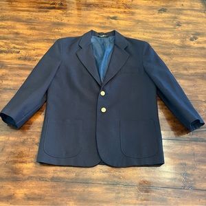 Boys Navy Blazer - FREE SHIPPING
